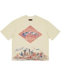 Godspeed - Texas Skyline Graphic-Print T-Shirt - Lyst