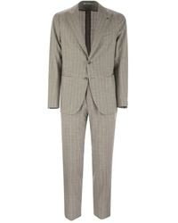 Tagliatore - Pinstripe Two-Button Suit - Lyst