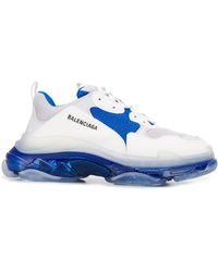 Balenciaga Baskets Triple S Clear Sole - Blanc