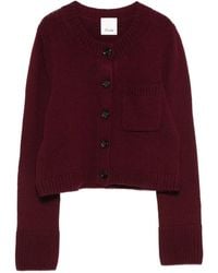 Allude - Cárdigan con bolsillos con botones - Lyst