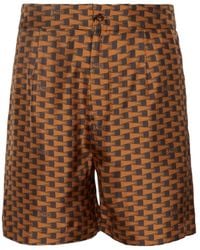Bally - Patterned Shorts - Lyst