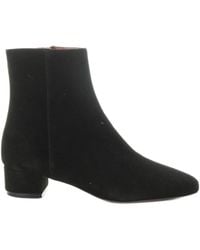 Roberto Festa - Suede Zipped Ankle Boots - Lyst