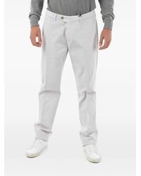 Corneliani - Stretch-Cotton Chino Trousers - Lyst