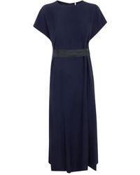 Liviana Conti - Abito Midi Con Cintura - Lyst