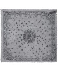 Zadig & Voltaire - Nuage Frayed Bandana - Lyst