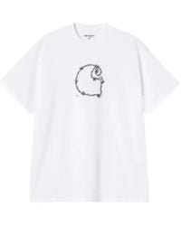 Carhartt - Logo Cotton T-Shirt - Lyst