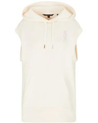 ARMANI EXCHANGE - Logo-Detail Sleeveless Hoodie - Lyst