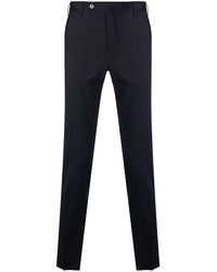 PT01 - Low-rise Skinny Trousers - Lyst