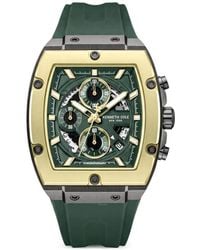 Kenneth Cole - Chronograph Tonneau-Case 44Mm Watch - Lyst