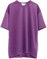 Comme des Garçons - T-Shirt aus Mesh - Lyst