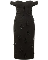 Des Phemmes - Off-Shoulder Bustier Dress - Lyst