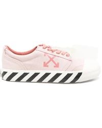 Off-White c/o Virgil Abloh - Arrow-Print Low-Top Sneakers - Lyst