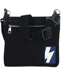 Neil Barrett - Logo-Patch Shoulder Bag - Lyst