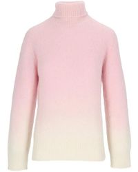 Kangra - Pull À Col Roulé Dégradé - Lyst