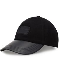 Dolce & Gabbana - Virgin Wool-Blend Logo Baseball Cap - Lyst