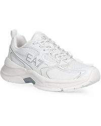 EA7 - Predator Logo-Detail Sneakers - Lyst