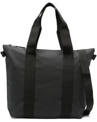 Rains - Mini Faux-Leather Tote Bag - Lyst