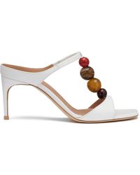 Malone Souliers - Lena Bead-Embellished Sandals - Lyst
