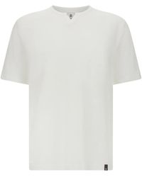 BOGGI - Camiseta con abertura en el cuello - Lyst