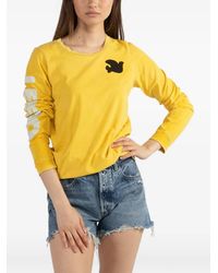Freecity - Long-Sleeves Graphic-Print T-Shirt - Lyst