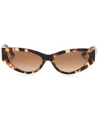 Versace - Greca Strass Cat-Eye Sunglasses - Lyst