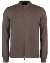 Moorer - Urbino Zip-Up Cashmere Cardigan - Lyst