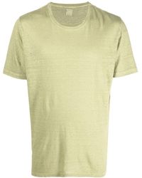 120% Lino - T-Shirt aus Leinen - Lyst