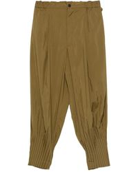 Homme Plissé Issey Miyake - Pantaloni A Gamba Ampia - Lyst