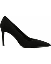 Sergio Levantesi - Divina Pointed-Toe Suede Pumps - Lyst