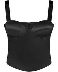 Violante Nessi - Vermeer Shaped-Cups Top - Lyst