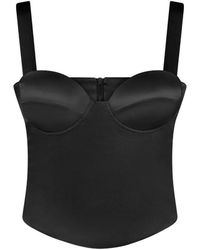 Violante Nessi - Vermeer Shaped-Cups Top - Lyst