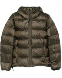 Aspesi - Hooded Padded Coat - Lyst