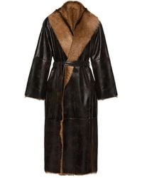 Magda Butrym - Belted Wrap Coat - Lyst