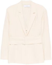 IRO - Belted Peak-Lapel Single-Breasted Blazer - Lyst