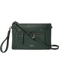 Osprey - The Ruby Pebbled Leather Cross-Body Bag - Lyst
