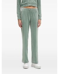 Juicy Couture - Crystal-Embellished Track Pants - Lyst