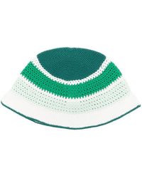 Casablancabrand - Striped Crochet Bucket Hat - Lyst