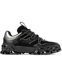 Jimmy Choo - Diamond X Leather Sneakers - Lyst