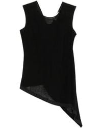 Gentry Portofino - Sleeveless Asymmetric Top - Lyst