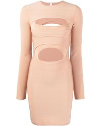 Dion Lee - Cut-out Layered Mini Dress - Lyst