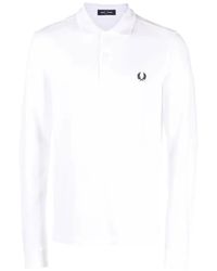 Fred Perry - Logo-Embroidered Polo Shirt - Lyst