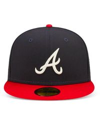 KTZ - Casquette 59Fifty Mlb Atlanta Braves - Lyst