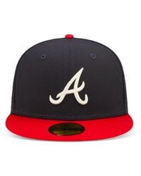 KTZ - Casquette 59Fifty Mlb Atlanta Braves - Lyst