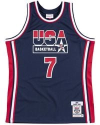 Mitchell & Ness - Nba Team Usa 1992 Larry Bird Basketball Tank Top - Lyst