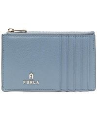 Furla - Logo-Plaque Leather Wallet - Lyst