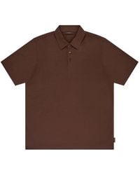 Zanone - Logo-Patch Polo Shirt - Lyst