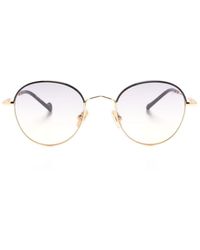 Eyepetizer - Gobi Round-frame Sunglasses - Lyst