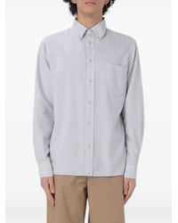 Eleventy - Button-Down Chest-Pocket Shirt - Lyst