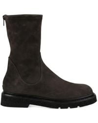 Guglielmo Rotta - Krisalyn Stretch-Suede Ankle Boots - Lyst
