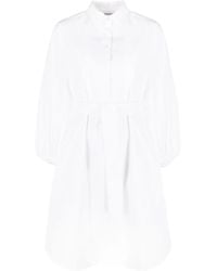 P.A.R.O.S.H. - ベルテッド シャツドレス - Lyst